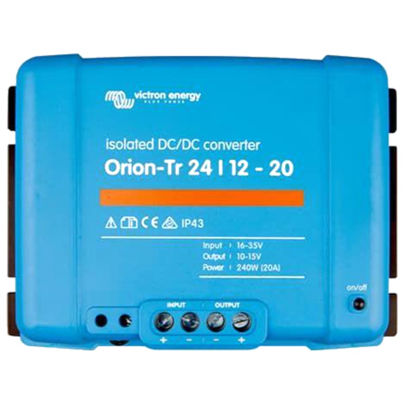 Victron Energy ORION-TR241220I - 24V/12V-20A (240W) Isolated DC-DC Converter