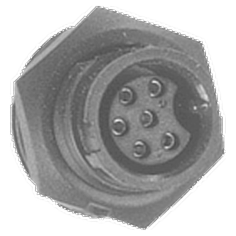 Conxall CX-416 - 6-Pin Panel Mount (.040 Pin OD)