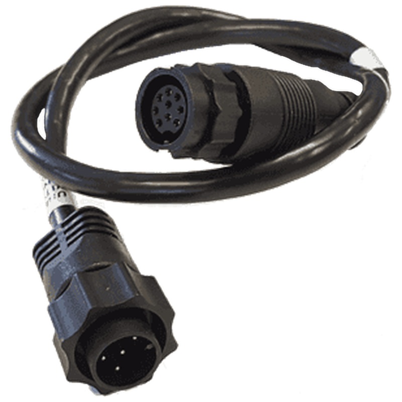 Lowrance 000-13977-001 - 9 to 7-Pin XD Adapter for Airmar Transducers