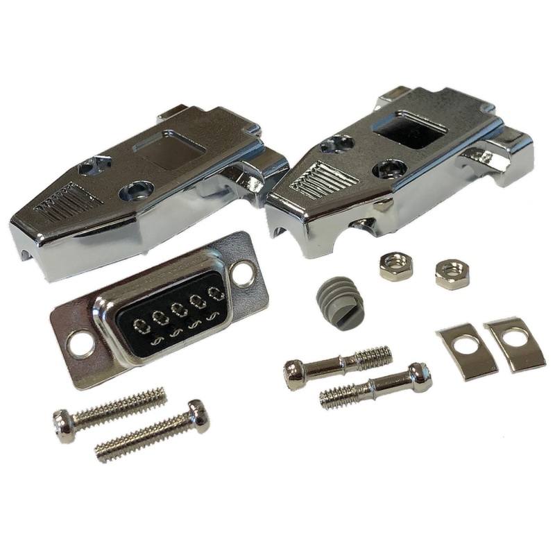 Philmore DB-9 - 9-Pin D-Sub Metal Hood