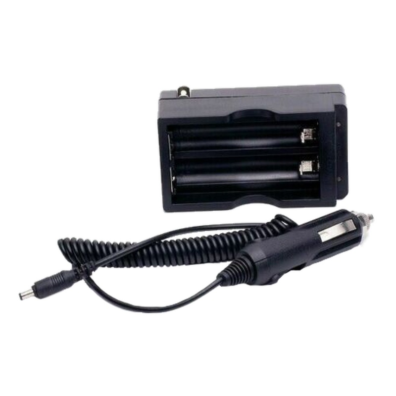 RIGID Industries 30112 - AC/DC Charger for Dual 18650 Li-ion Batteries