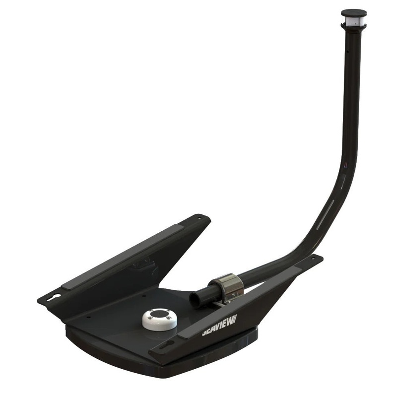 Seaview SVSLWBBKLED Wedge Base For Starlink - Black with Light Bar and 3nm LED