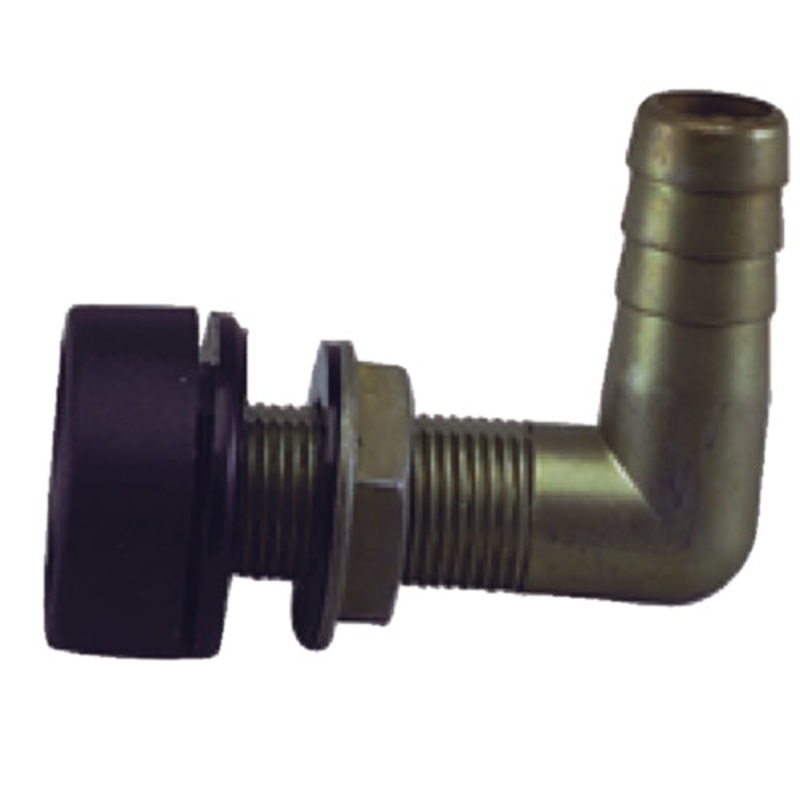 Perko 0571DP4BLK Tank Vent w/Swivel Elbow, Black